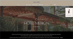 Desktop Screenshot of hotelmetron.it